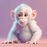 Firefly-chimpance-beb-render-3d-colores-pasteles-suaves-fondo-simple-de-1-o-2-colores-82745-2
