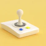 Firefly-joystick-blanco-render-3d-sobre-fondo-plano-colores-pasteles-suaves-fondo-de-1-o-2-colore-2-1-1