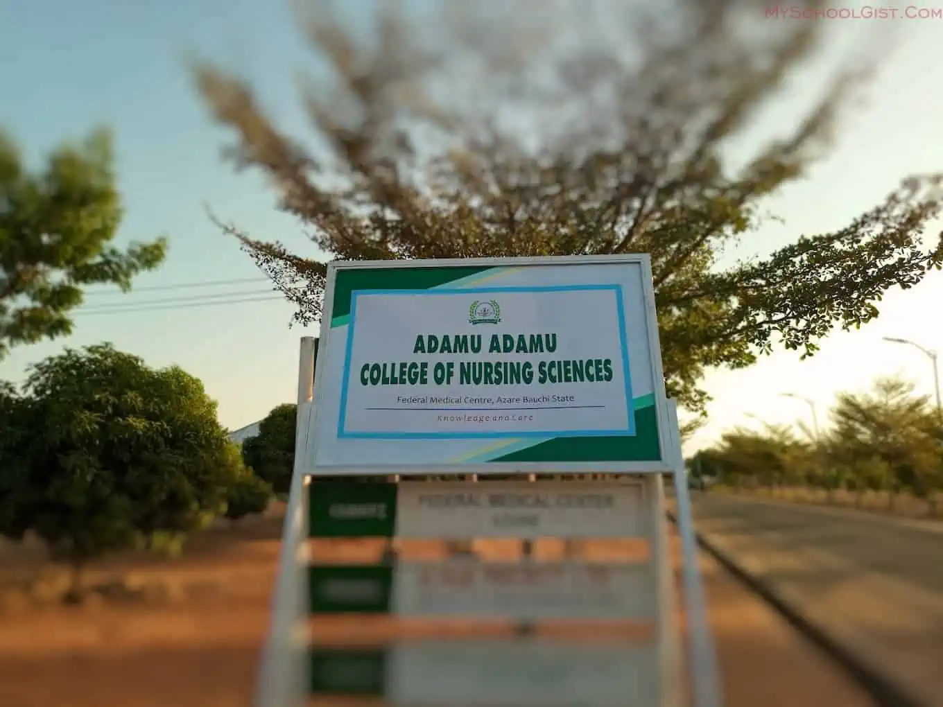 Adamu Adamu College of Nursing Sciences Post UTME Form for ND Nursing 2025/2026