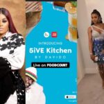 Sarah Martins reacts as Davido opens new restaurant