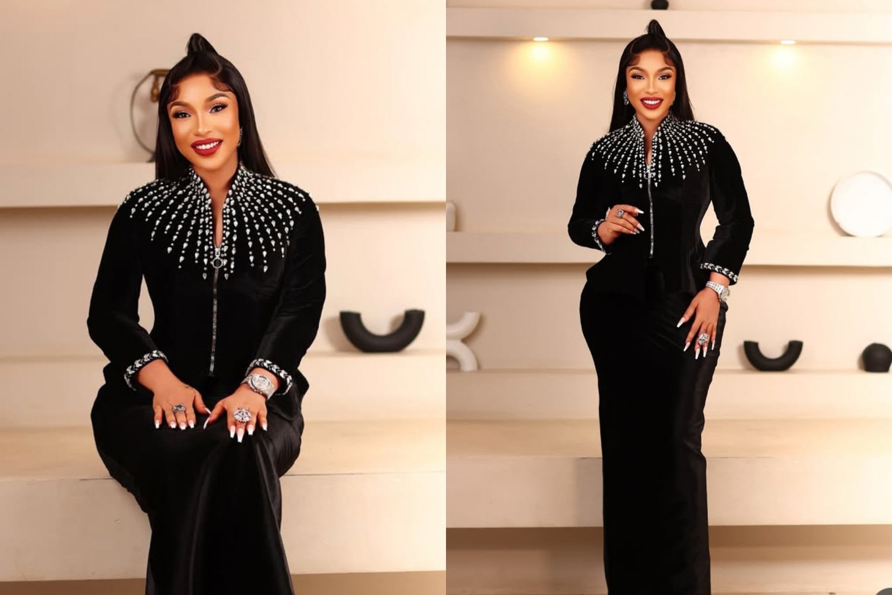 Tonto Dikeh vents over hair online vendors