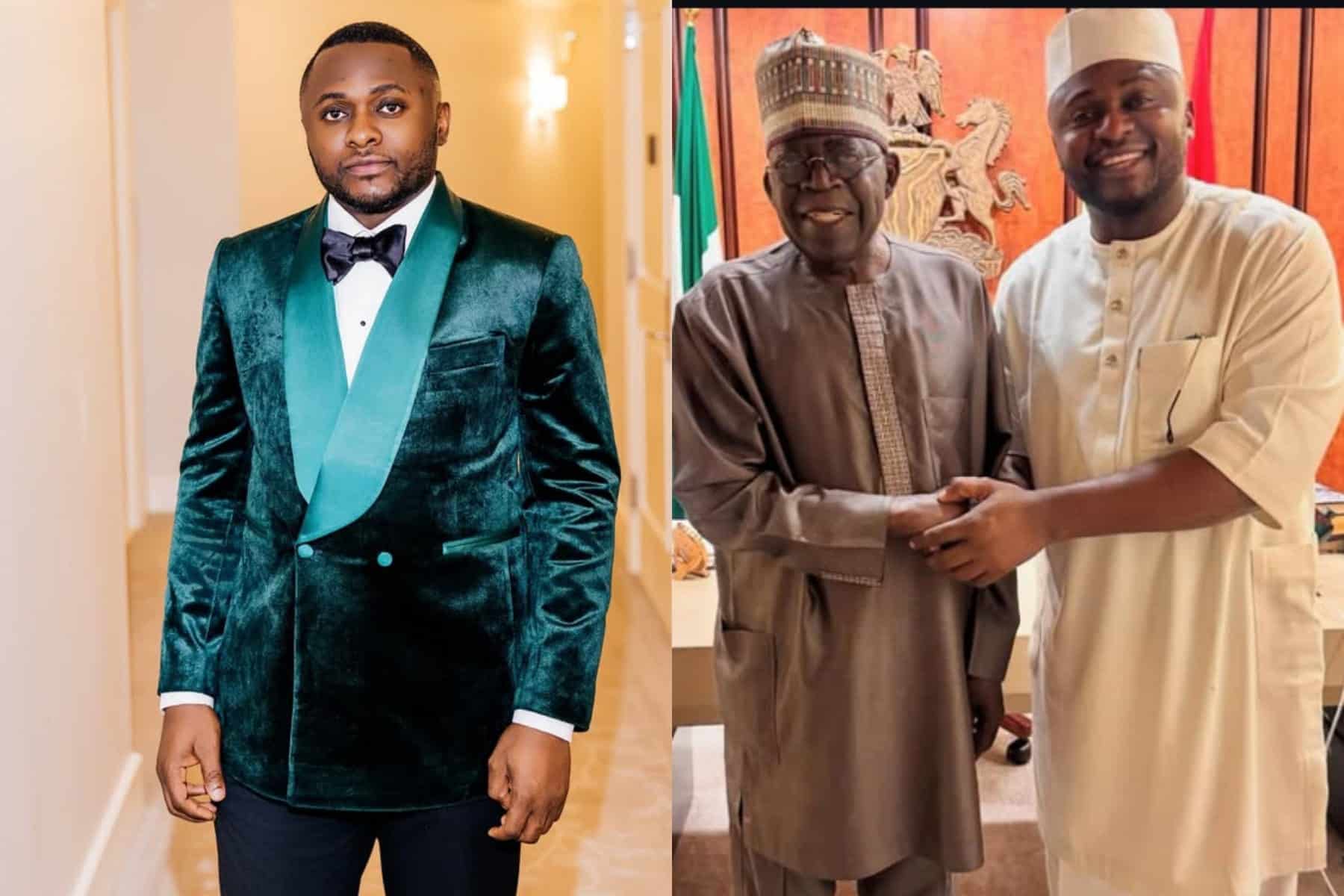Ubi Franklin claps back at critics for meeting President Tinubu
