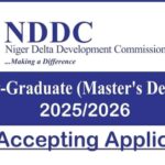 Niger Delta Development Commission NDDC Post Graduate Scholarship 20252026 Local