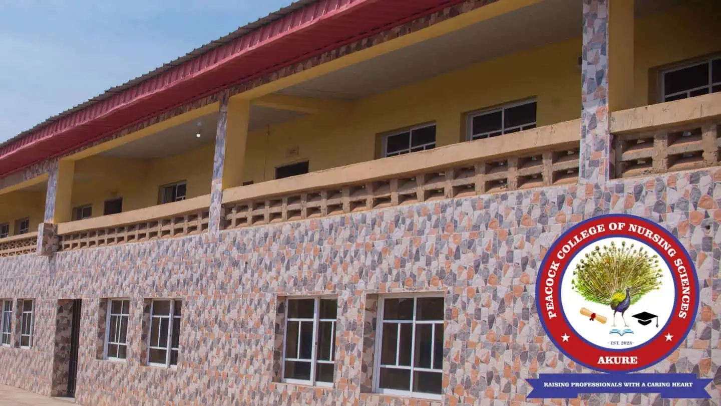 Peacock College of Nursing Post UTME Form for 2025/2026 Admission 16 Peacock Nursing Akure Opens 2025 Post-UTME Form Sales