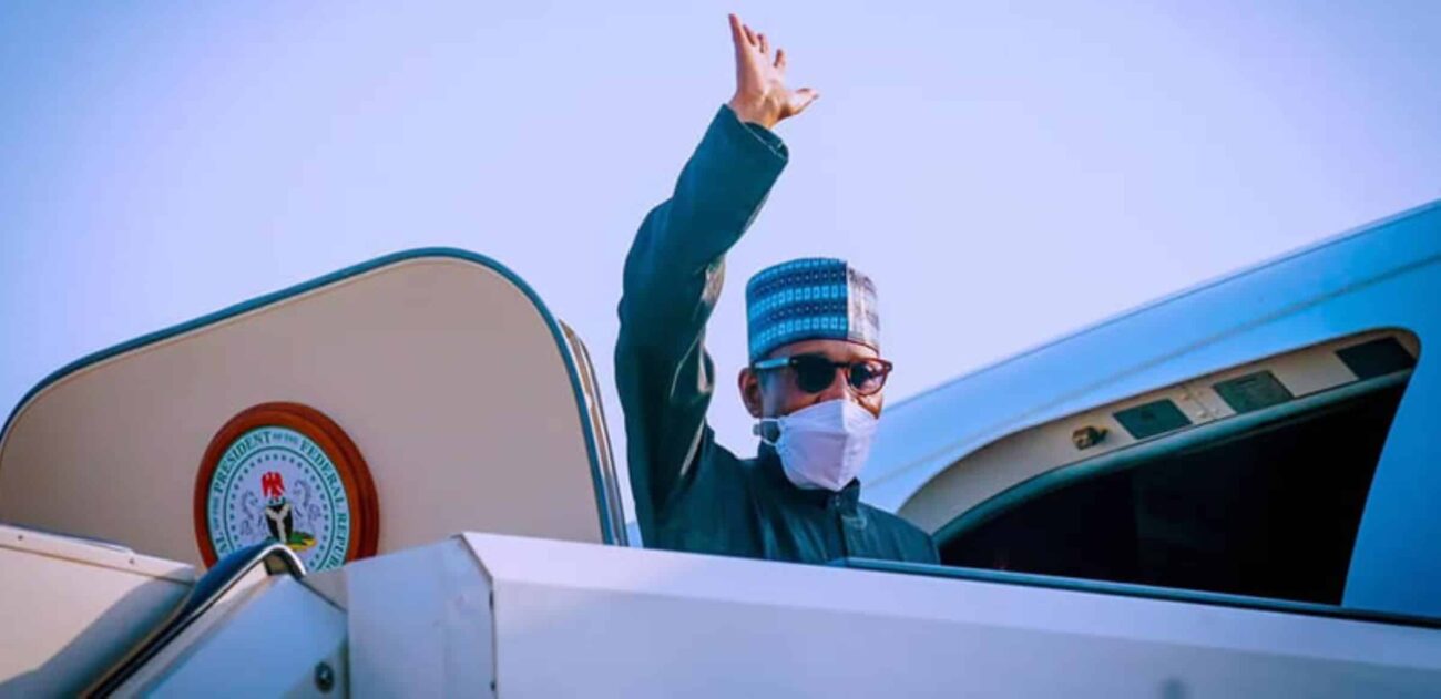 Buhari departs Abuja for South Korea 2 1300x631 1