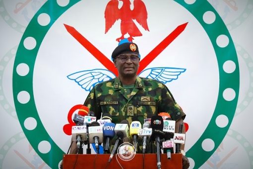 Military arrest terrorists, gunrunners in Kaduna 3 Maj.- Gen Markus Kangye