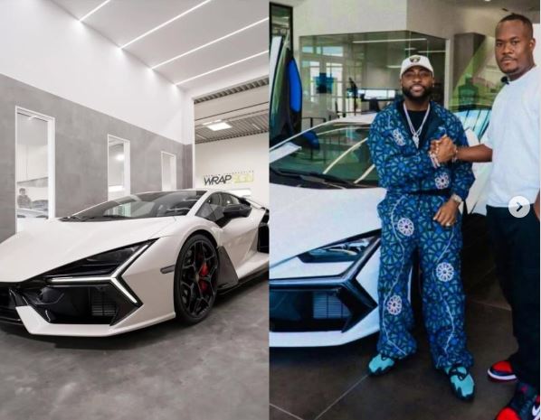 Davido Acquires Brand New Lamborghini Revuelto Reportedly Worth $600,000 1 Davido Acquires Brand New Lamborghini Revuelto Reportedly Worth $600,000